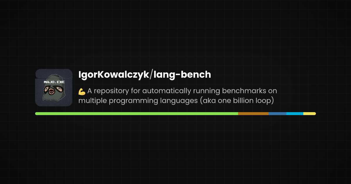 Preview of lang-bench